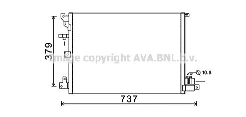 AVA QUALITY COOLING kondensatorius, oro kondicionierius VO5152